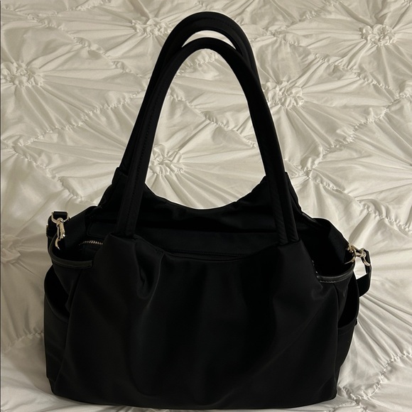 Kate Spade Black Nylon Infant Tote Bag with Changing Pad. - Picture 9 of 11